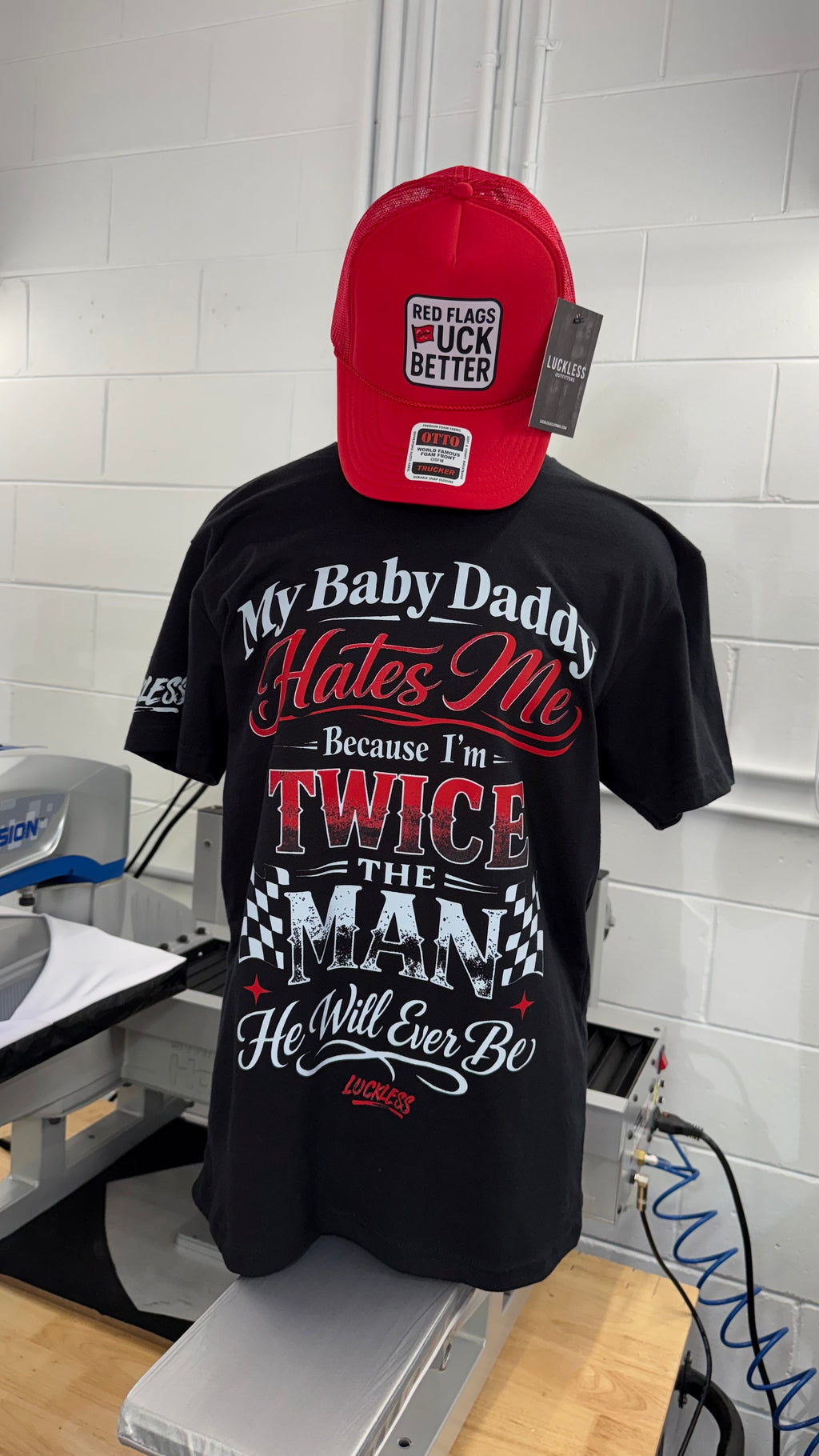 My Baby Daddy Hates Me Tee